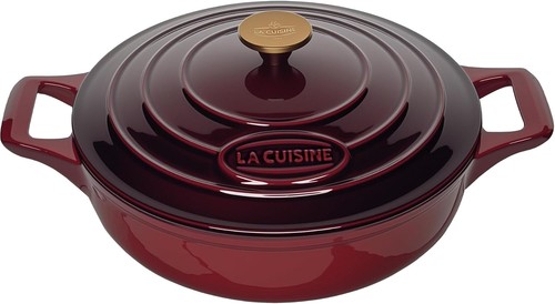 Schmorpfanne gusseisen 28cm - schmorpfanne,