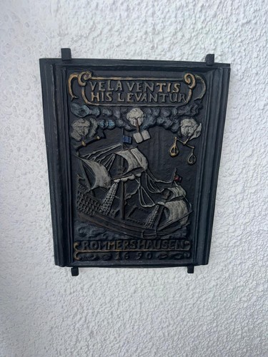 Ofenplatte aus gusseisen - ofenplatte, 1690
