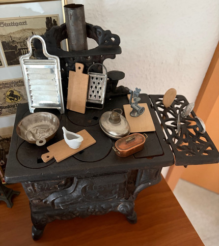 Rarität miniatur gusseisen - miniatur,